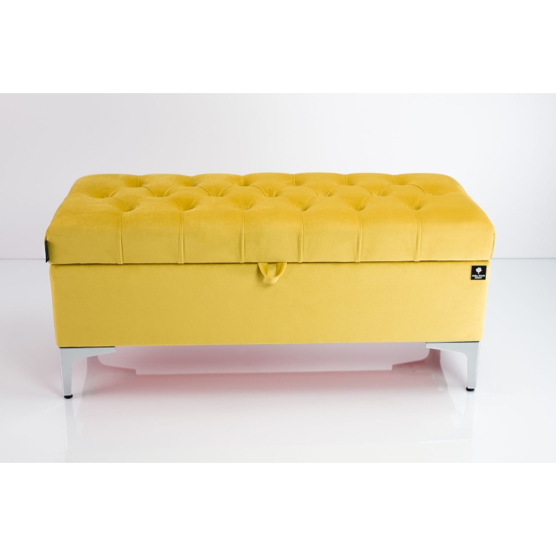 Tufted Storage Bench